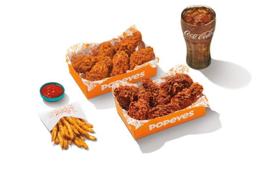 12 Piece Bone-In Wings Combo